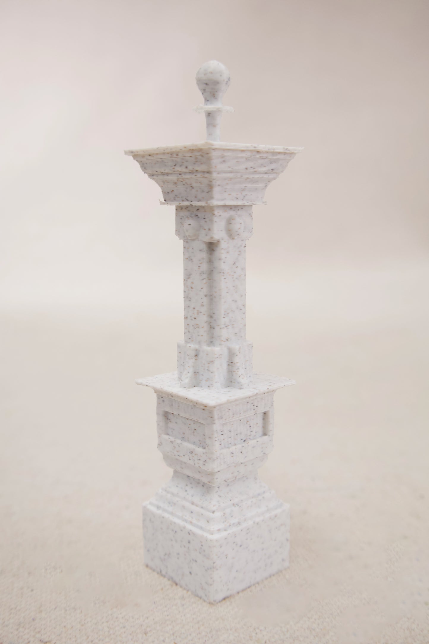 Obsidian Newel Post