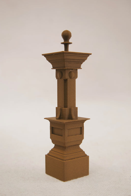 Obsidian Newel Post